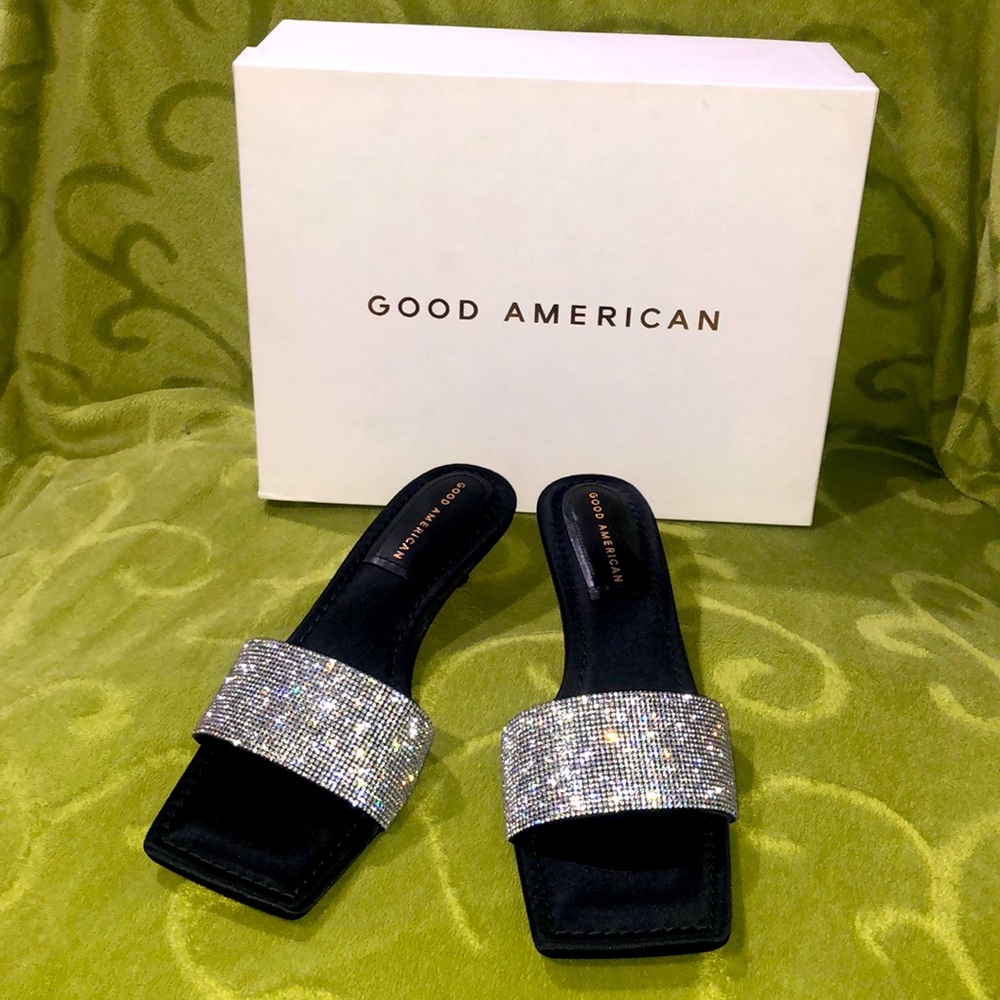 ‼️‼️SOLD‼️‼️Good American Heels - Picture 1 of 3